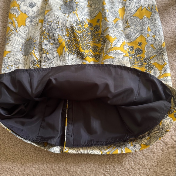 Liberty of London for Target Yellow Shift Dress, Flowers, 4, NWT - Picture 5 of 7